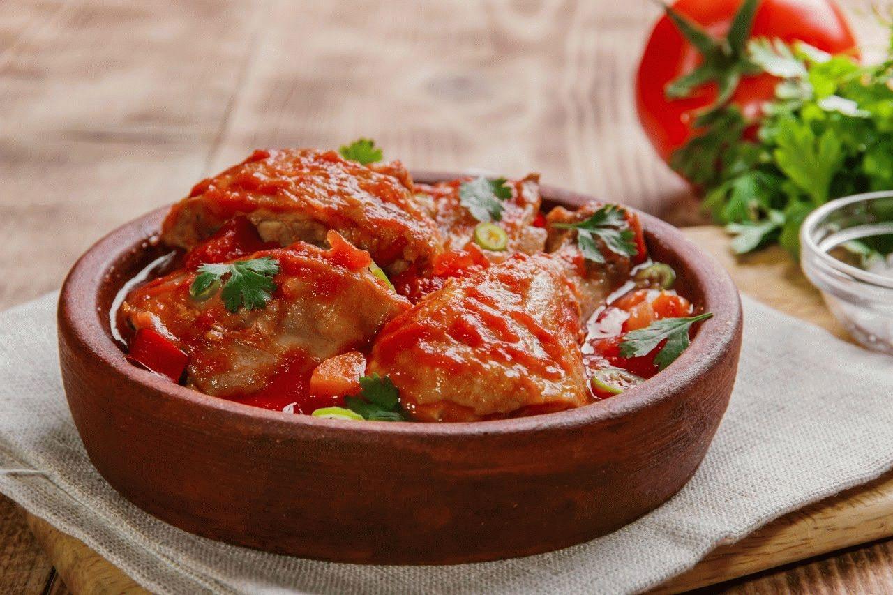 грузинская кухня-Чахохбили